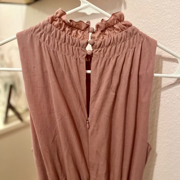 Pink Cinched Dress - Picture 2 of 4